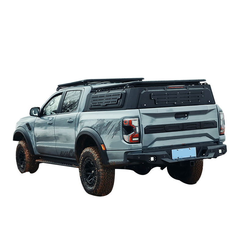 Keluli kalis air keras pickup atas pickup 4x4 trak topper tonneau tonneau cover caps kanopi untuk jip gladiator